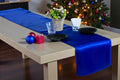 MDS Christmas Satin Table Runners 30 Pack 12 x 108 in - Royal Blue