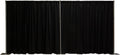 8 Foot Tall Fixed Height Pipe and Drape Backdrop Kit - Breakapart 8ft