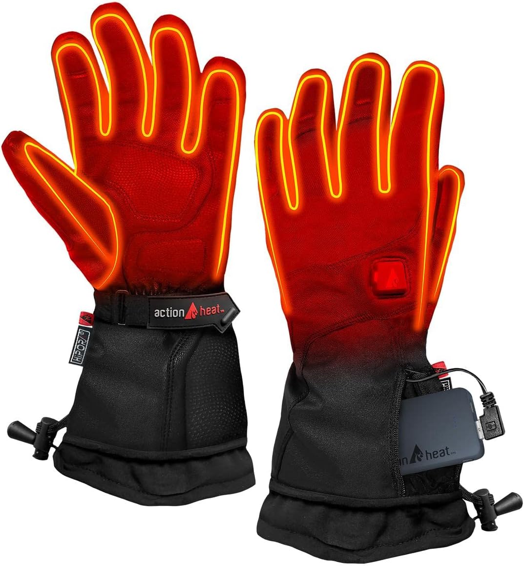 Women's Premium Heated Gloves: 3 Heat Settings