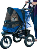 Pet Gear No-Zip Jogger Pet Stroller - Smooth Ride for Active Owners