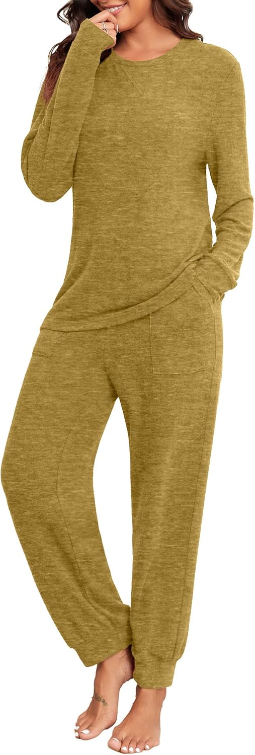 PrinStory Womens Pajama Sets Soft Pjs for Ultimate Comfort