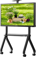Sylvox Rolling TV Stand for 43-55 Inch Outdoor TVs with Wheels