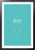 LaVie Home 27 x 40 Poster Frame Black - Sturdy Display for Posters