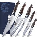 HOSHANHO 5 Pieces Knife Set - Japanese High Carbon Stainless Steel