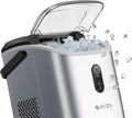Nugget Ice Maker Countertop with Handle - Fast Pebble Ice