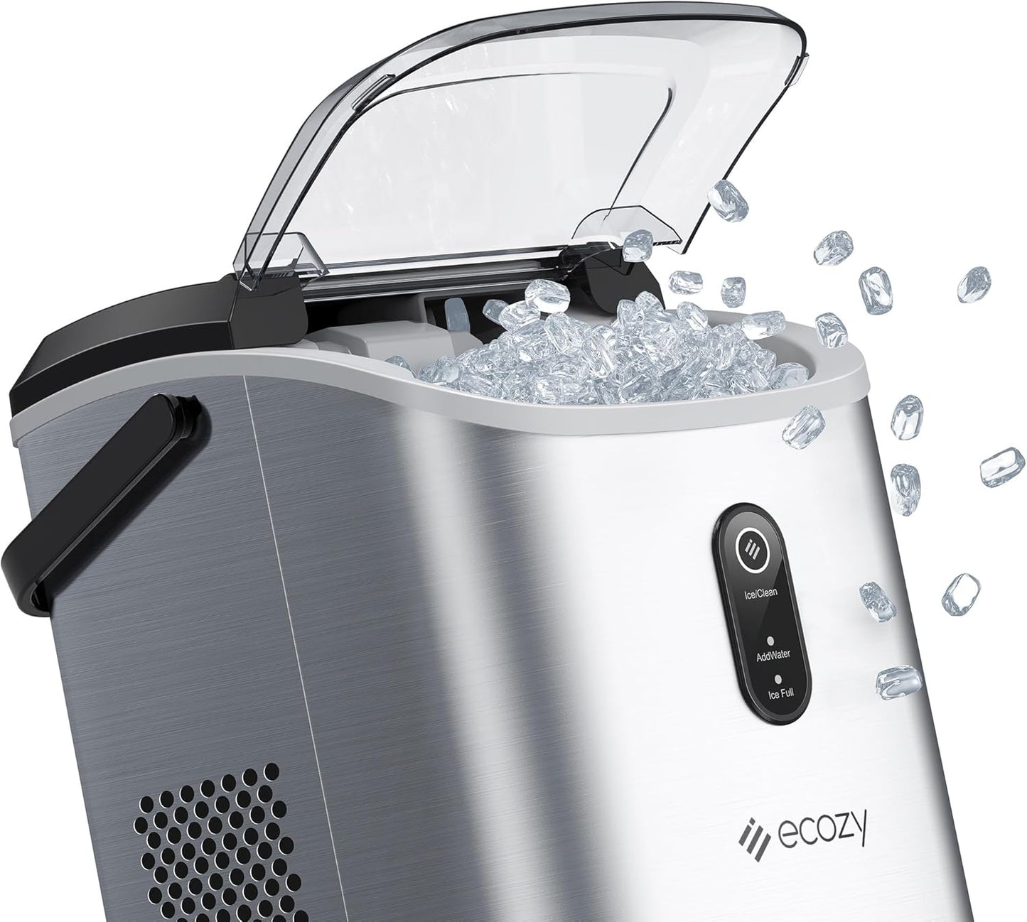 ecozy Nugget Ice Maker Countertop for Quick and Easy Ice