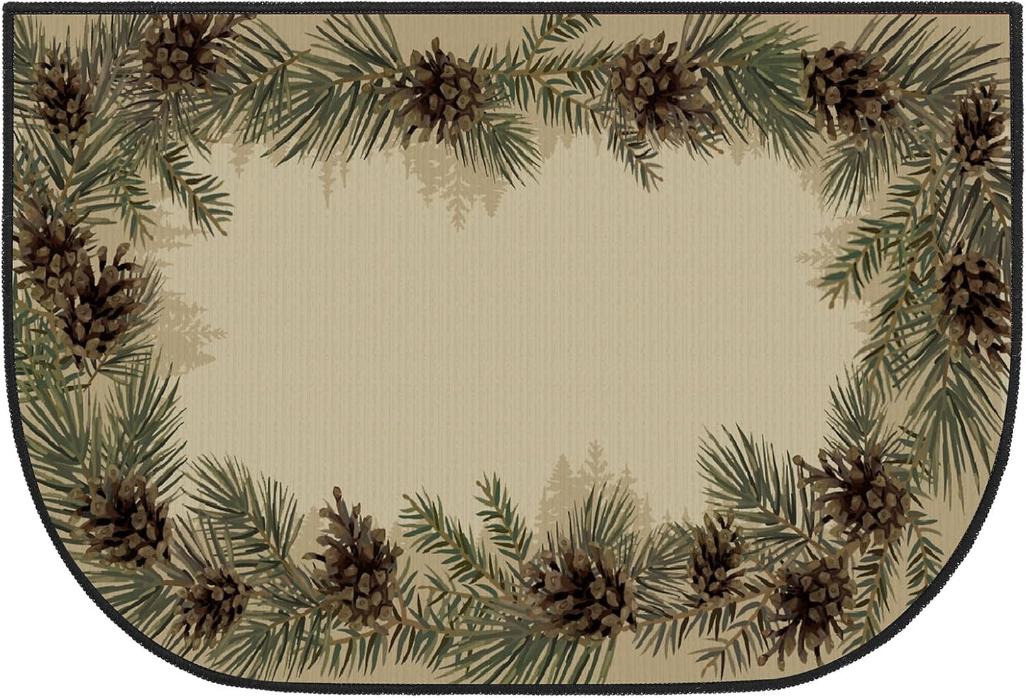 Fireplace Hearth Rug Fireproof Mats for Indoor Outdoor Use