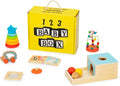 Montessori Toys for Babies 6-12 Months - 6-in-1 Educational Kit