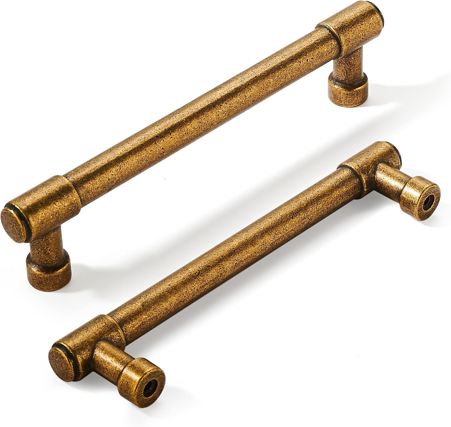 Vintage Antique Brass Cabinet Pulls for Kitchen and Dresser