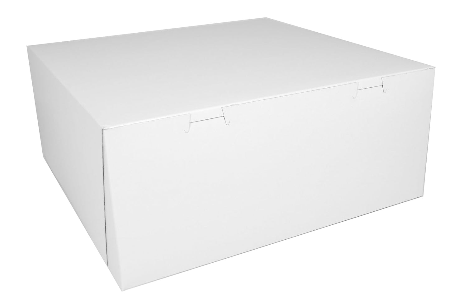 SCT White One-Piece Bakery Boxes for Fresh Baked Goods