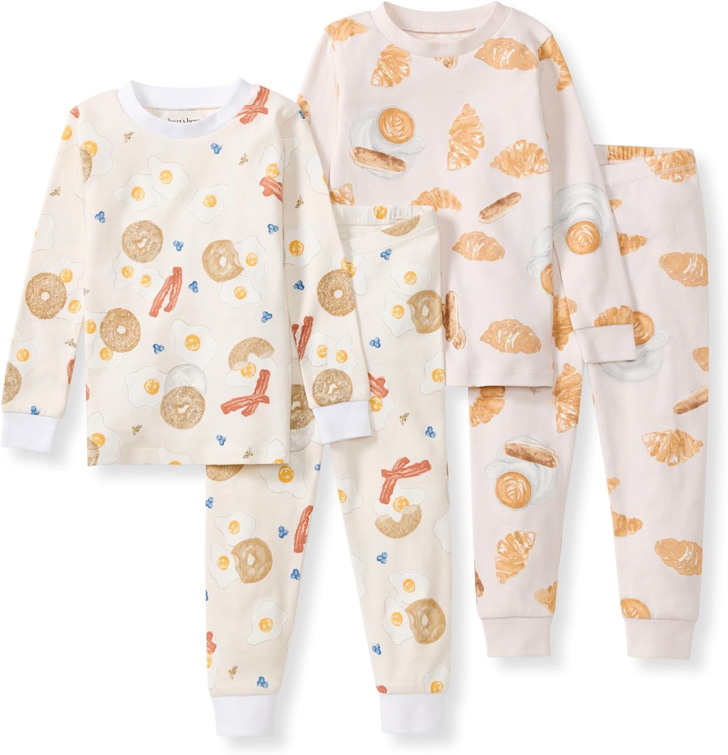 Burt's Bees Baby Boys' Organic Cotton Pajama Set for Comfort