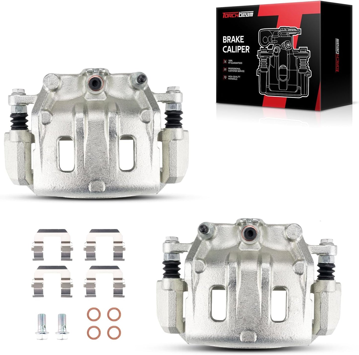 Torchbeam Front Brake Calipers Set for Chevrolet and Saturn Models