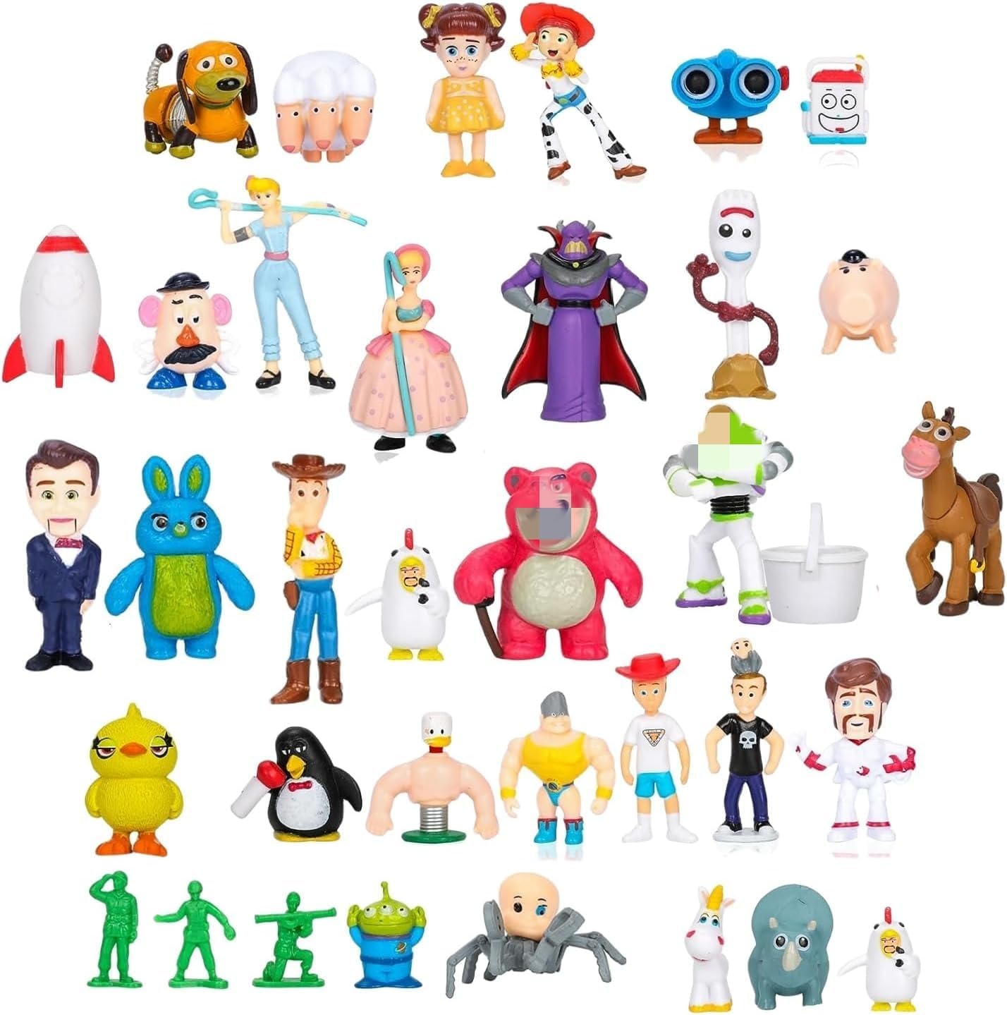 36 Pack Anime Figurines Set for Collectors and Decor Lovers