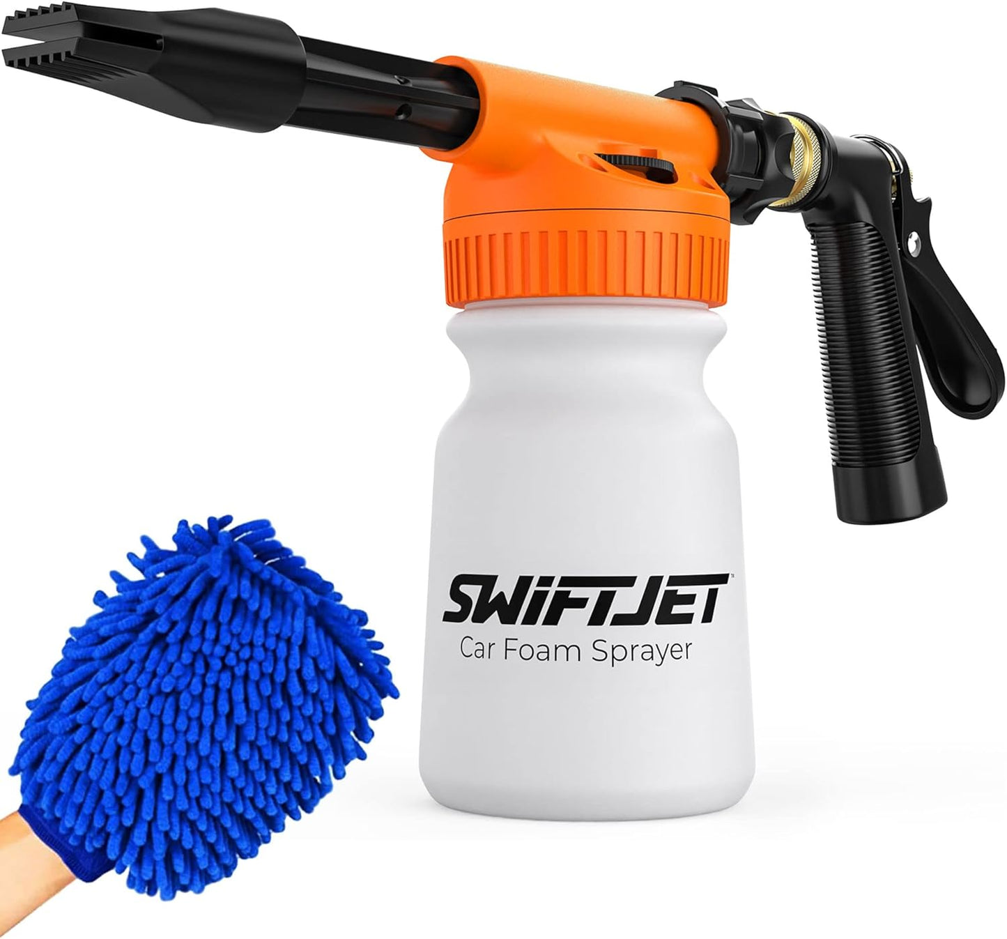 SwiftJet Car Wash Foam Gun Makes Cleaning Your Vehicle Fun