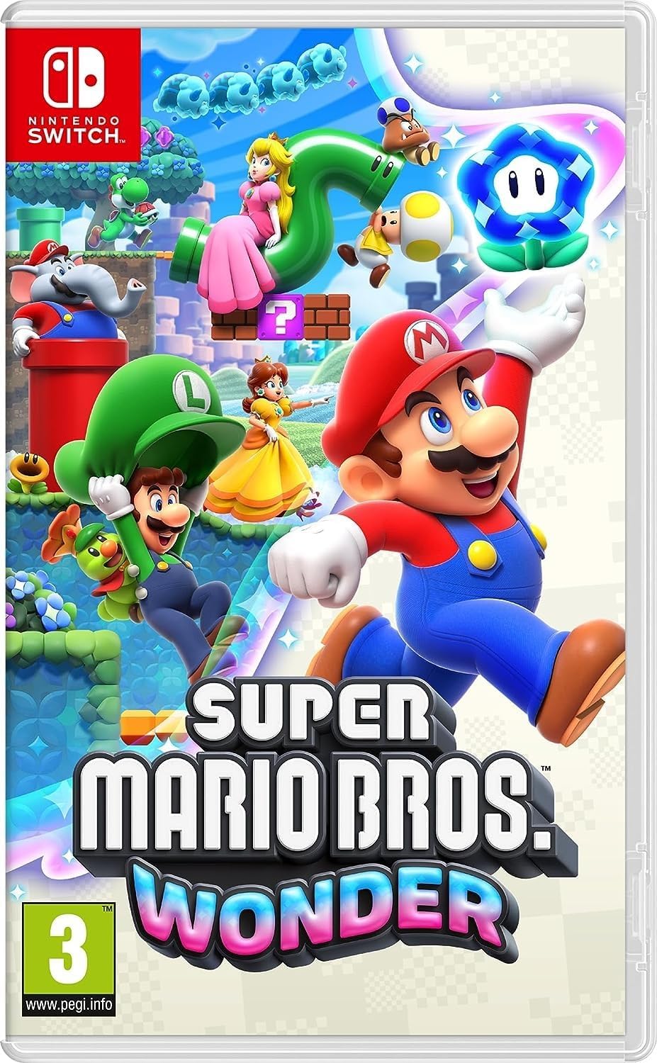 Super Mario Bros. Wonder Game for Nintendo - A Must-Have Adventure