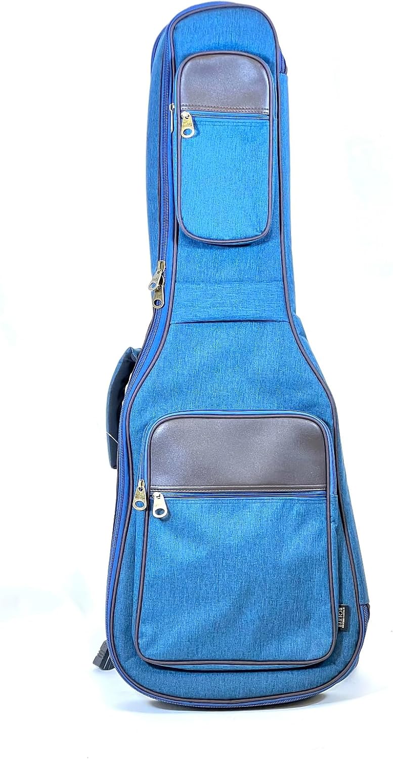BARTON Electric Guitar Bag with 15mm Padding and 5 Pockets