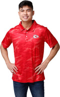 Men's Team Logo Camo Polyester Polo - Short Sleeve Fan Shirt