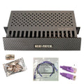Neat Patch 2U Cable Management Kit with 24 CAT6 2ft Cables - Tidy Rack