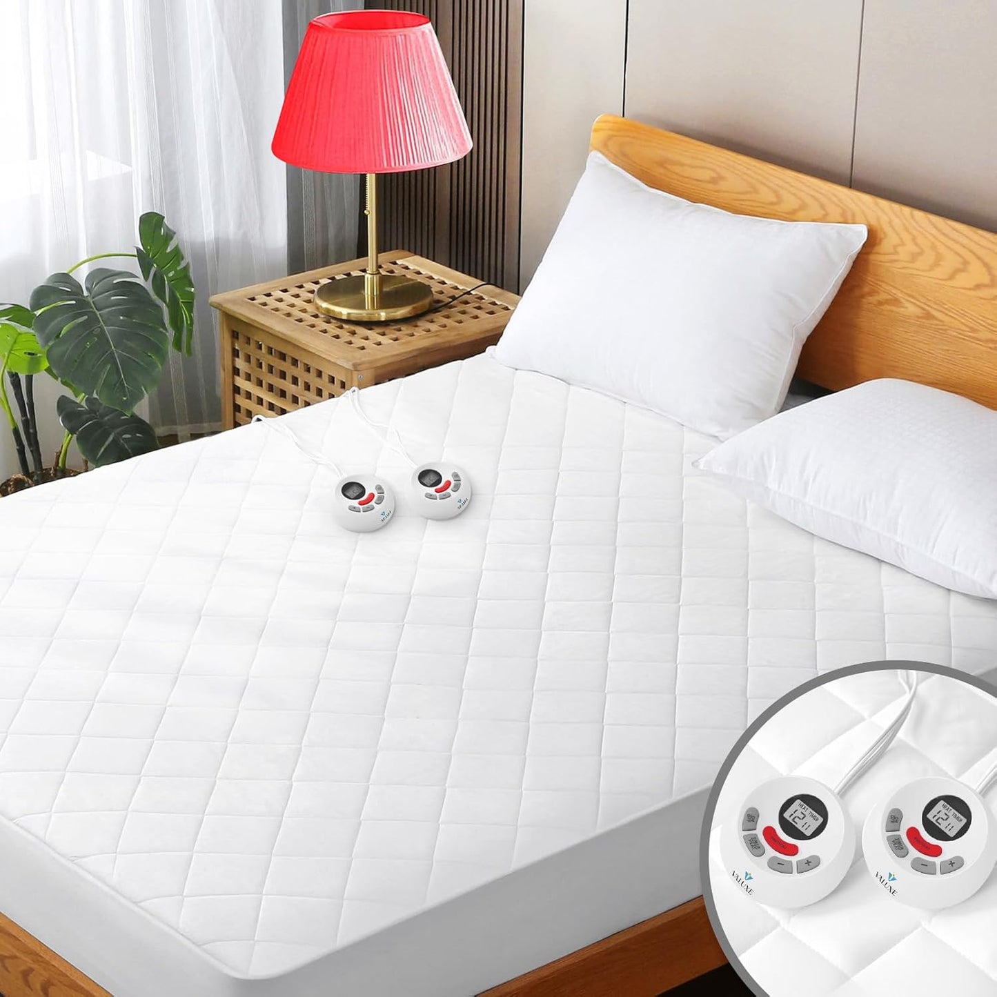 Heated Mattress Pad Queen Size for Luxury Comfort and Warmth