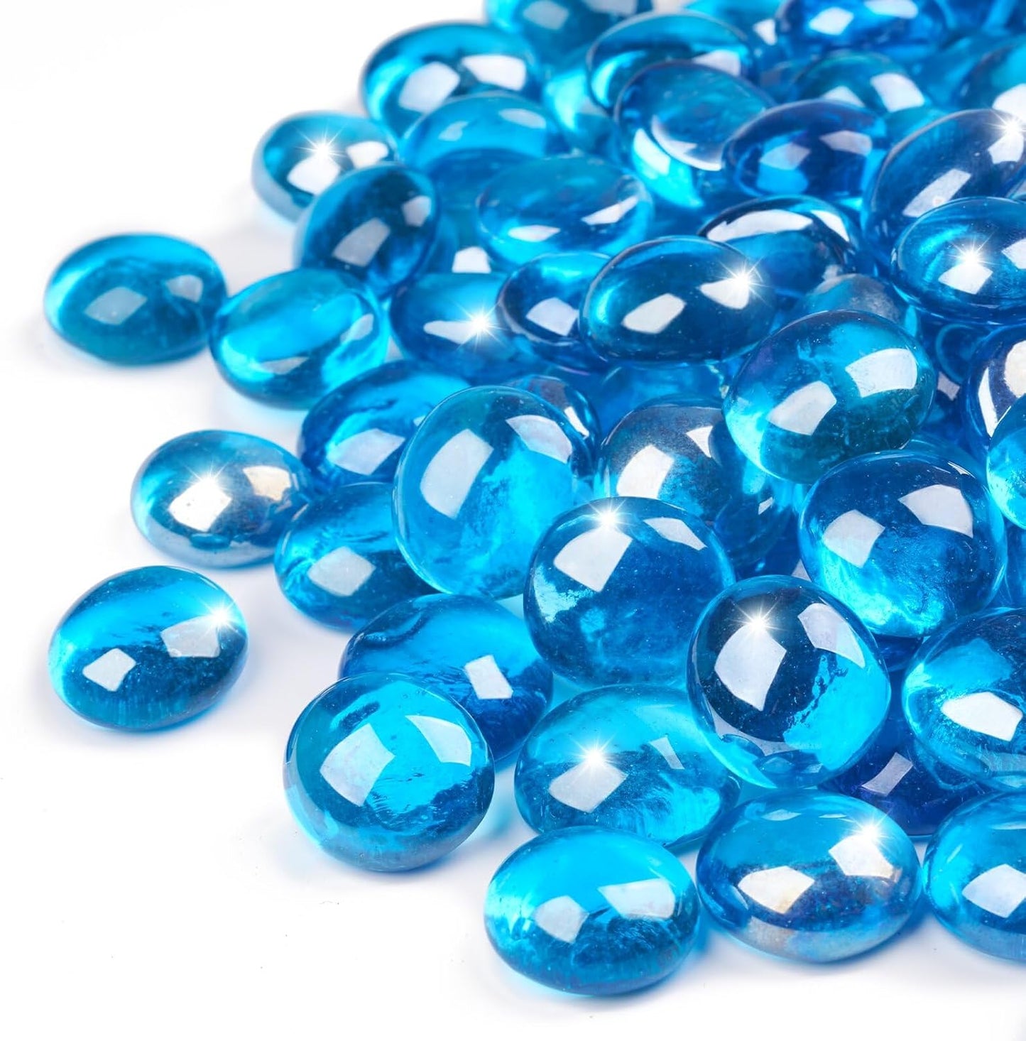 GASPRO 20 lbs Fire Pit Glass Beads for Stunning Fire Pits
