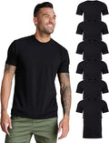 Athletic Fit Men's T-Shirt - Soft Cotton Blend Crew Neck S-4XL