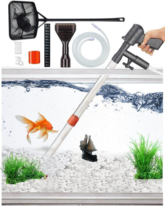 Effortless Aquarium Cleaning Kit: QZQ 2024 Edition