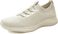 Women's Slip On Knit Walking Shoes - Lightweight Breathable Sneakers