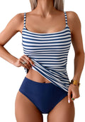 Eomenie Women's Tankini Tummy Control Two Piece Swimsuit - Full more