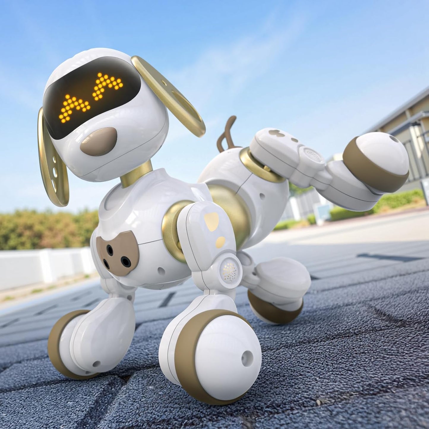 Ruko 18011 Remote Control Robot Dog Toy for Interactive Fun