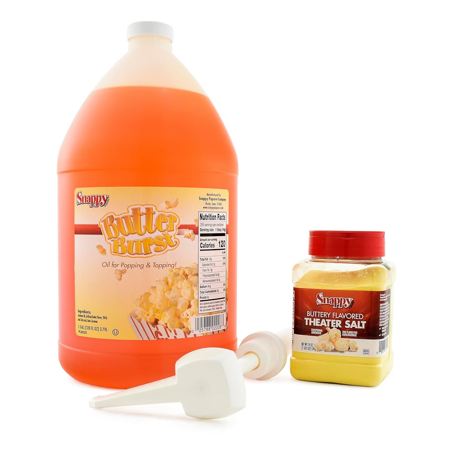 Snappy Butter Burst Oil Trio for Perfect Popcorn!