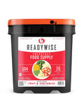 ReadyWise Emergency Food Supply - 104 Servings Freeze Dried Bucket