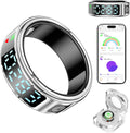 Smart Ring Health with LED Display Screen - All-Day Monitoring