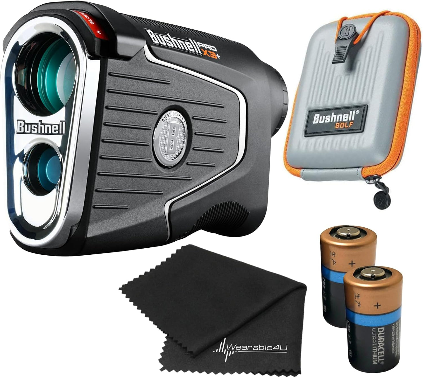 Bushnell PRO X3+ Golf Rangefinder Bundle for Precision Shots!