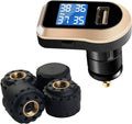 VESAFE Wireless Tire Pressure Monitoring System - Real-Time LCD