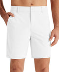 Libin Mens Golf Shorts 7in/9in Flat Front - Lightweight, Quick Dry