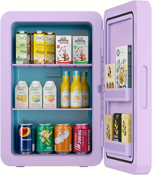 22L Mini Fridge for Bedroom - Portable Cooler & Warmer
