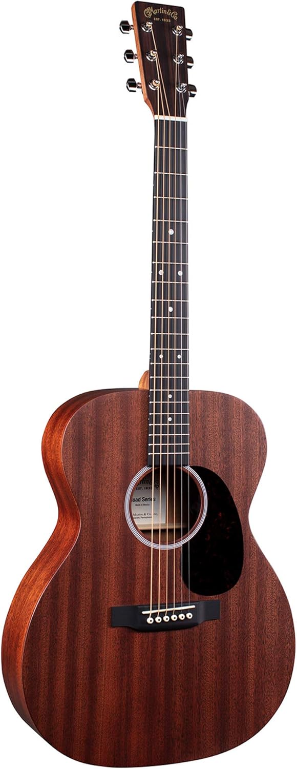 Martin Road Series 000-10E Acoustic-Electric Guitar - High-Performance Sapele Wood Construction