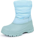 Kids Waterproof Snow Boots with Faux Fur Lining - Easy On/Off Fit
