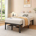 Twin XL Bed Frame Metal Platform - 18 in Tall Heavy Duty Support
