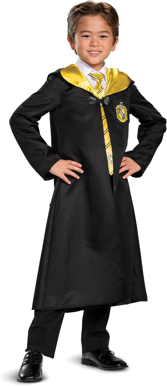 Harry Potter Hufflepuff Robe for Kids - Official Wizarding Gear