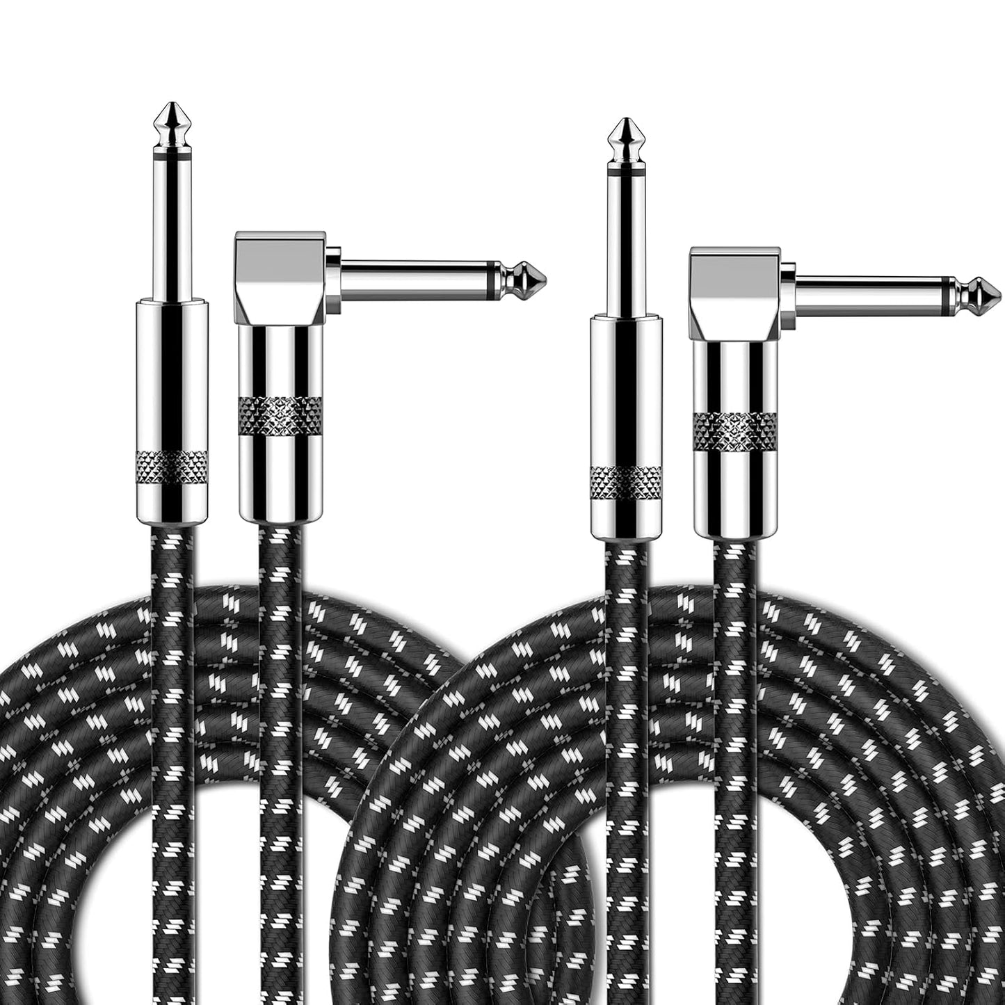 Crystal Clear Sound: Newbee Guitar Cable Pack - 20 ft