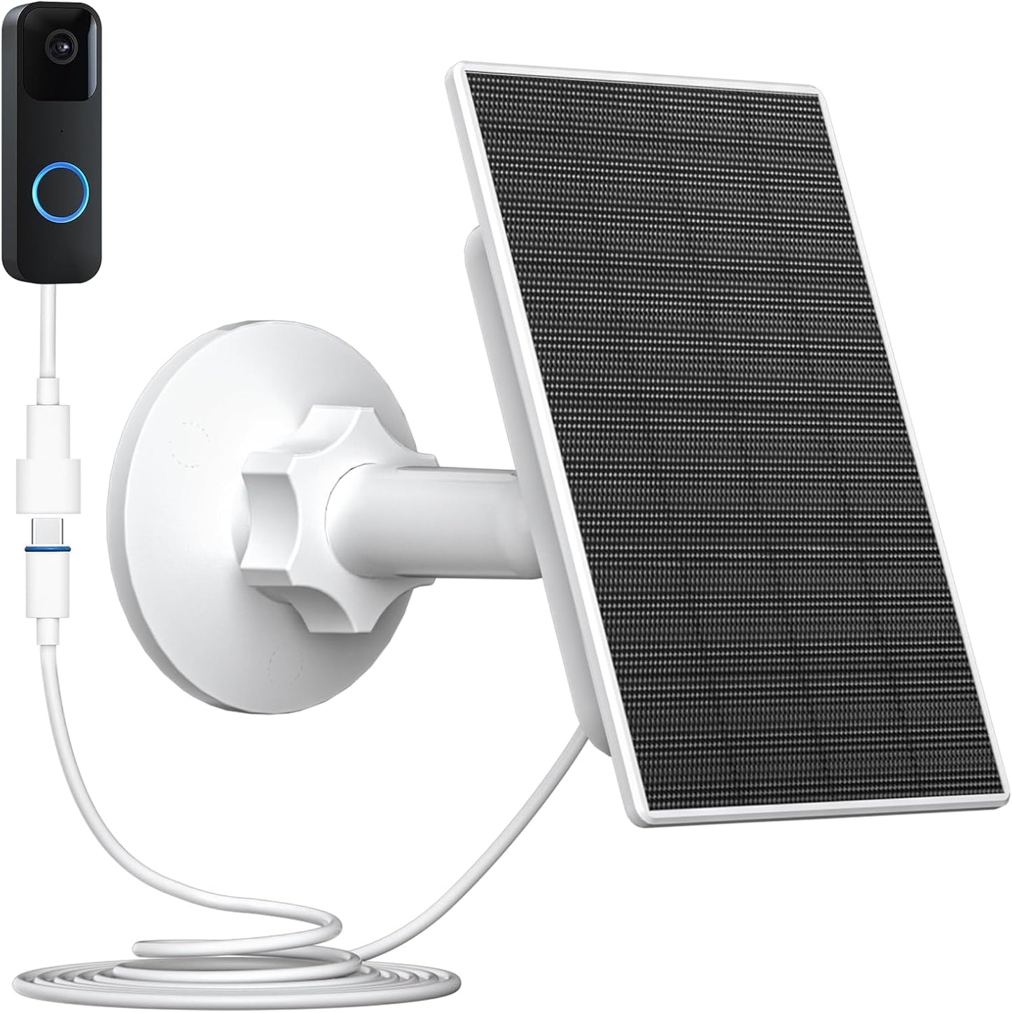 Effortless Power: VUEBEE Solar Charger for Blink Doorbell