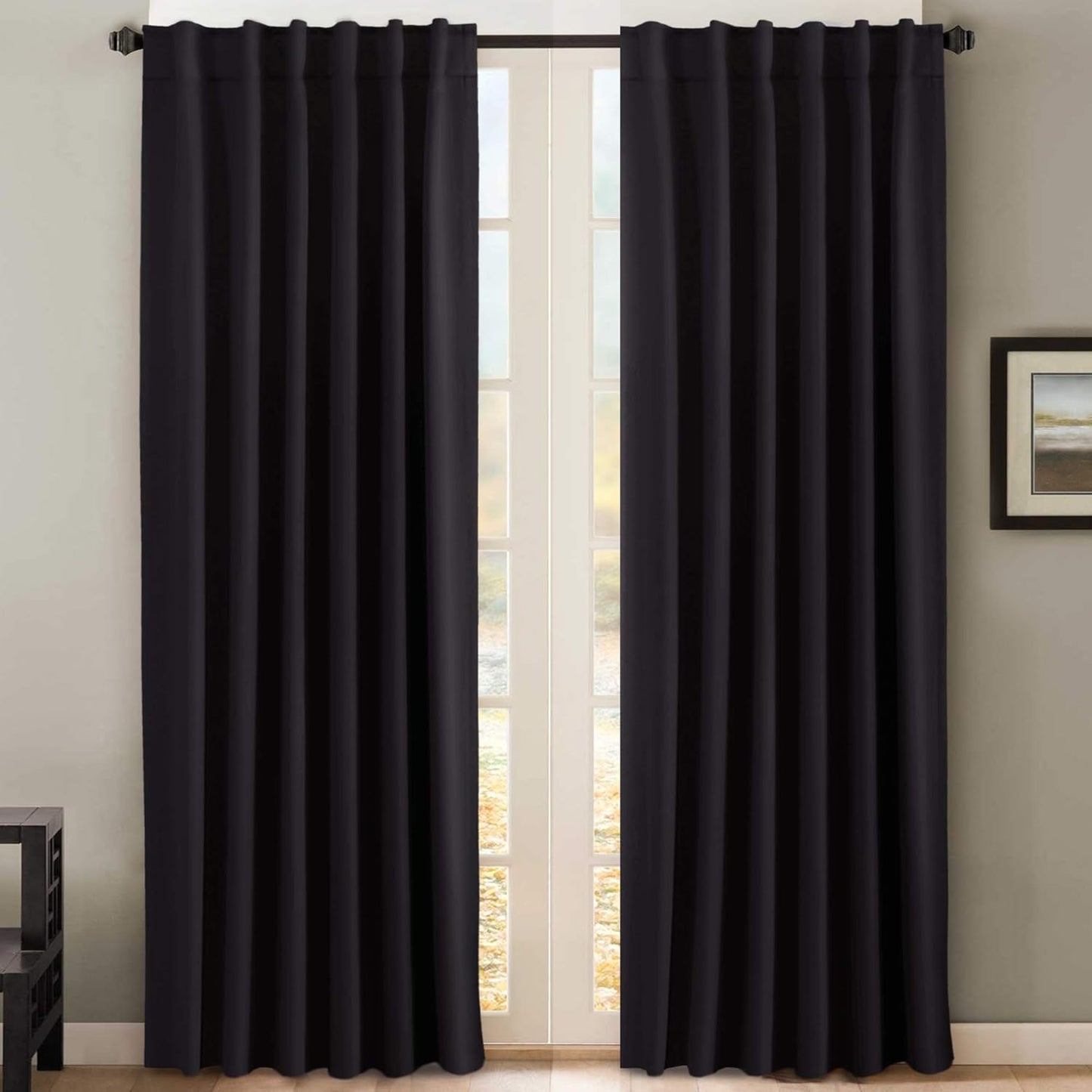 H.VERSAILTEX Blackout Curtains for Thermal Insulation and Style