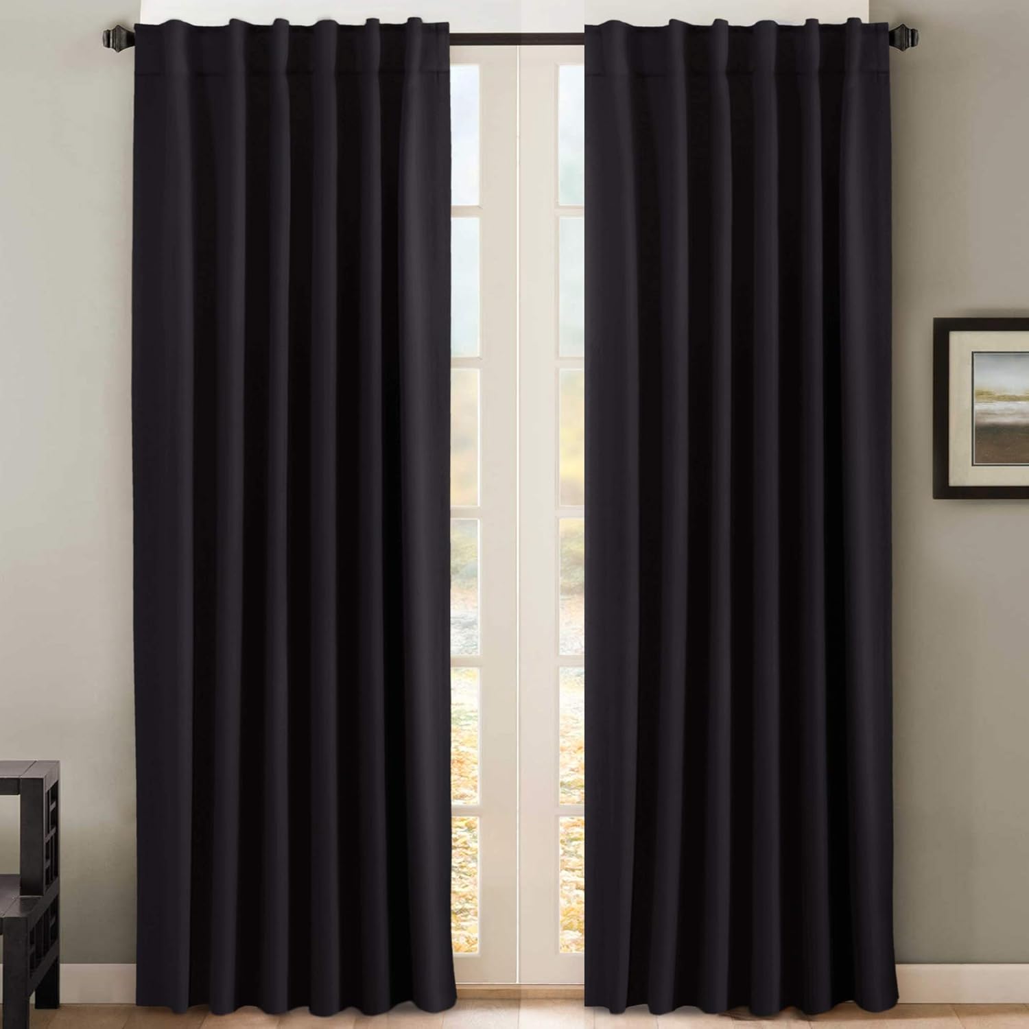 H.VERSAILTEX Blackout Curtains for Thermal Insulation and Style