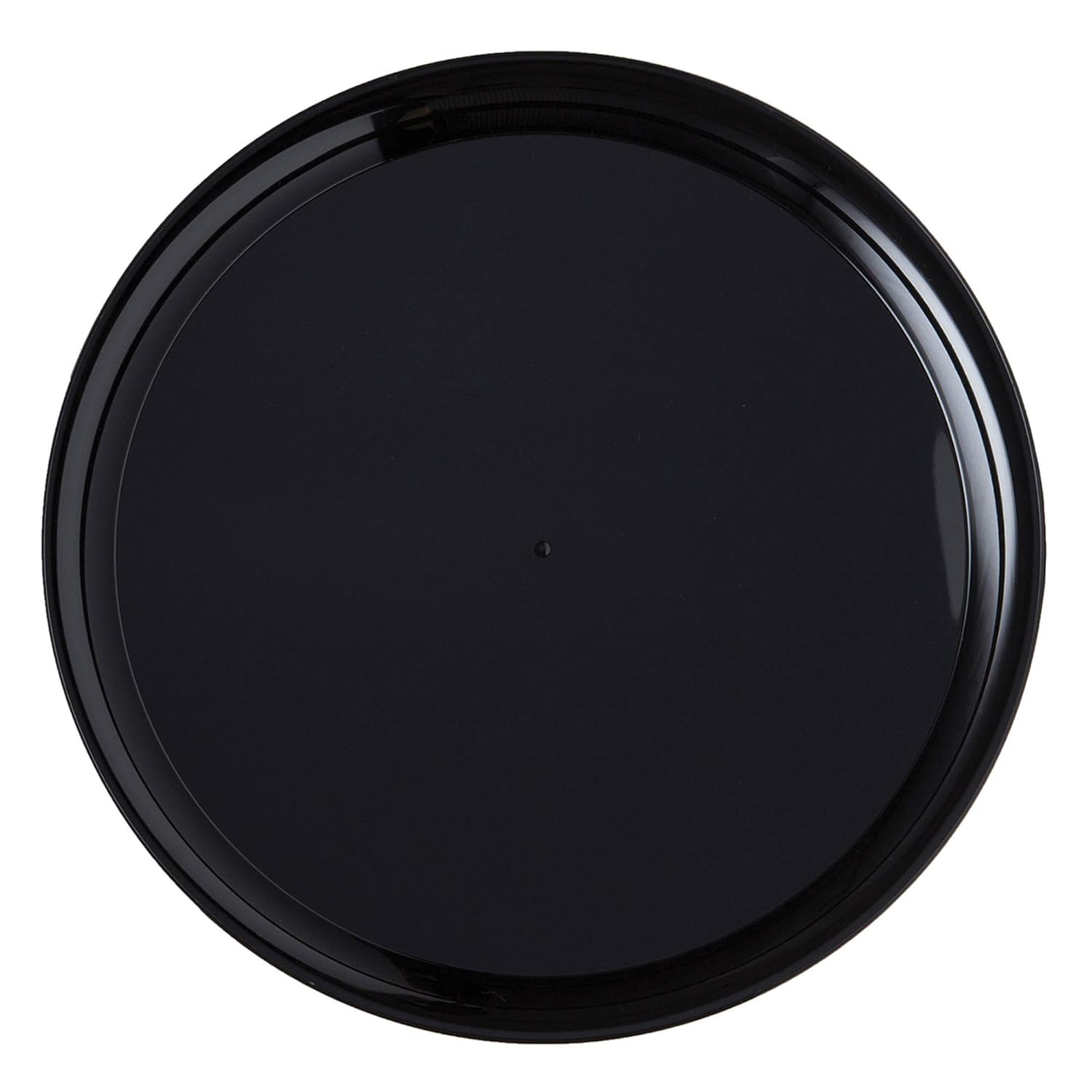 CheckMate Heavyweight Plastic Round Catering Tray for Events