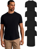 True Classic Mens T-Shirts Curved Hem Tee - Modern Fit & Soft