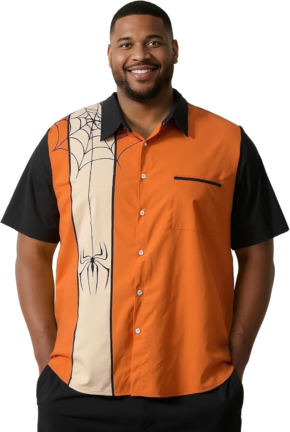 Button Down Shirt Men Big and Tall Short Sleeve Summer Essential