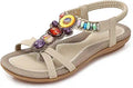 Comfortable Summer Dressy Flat Sandals for Women by SHIBEVER