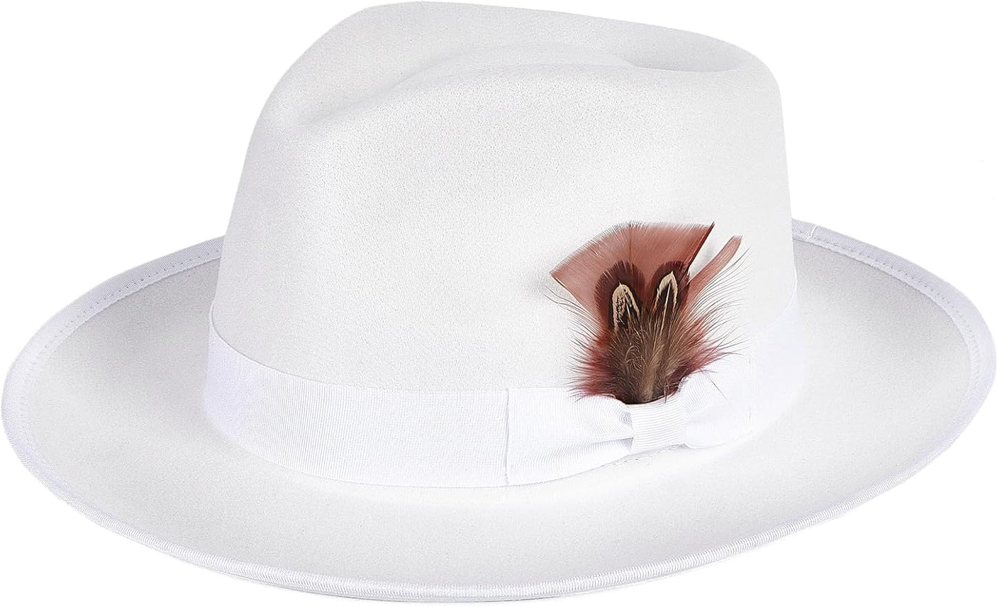 FADACHY Fedora Hats for Men & Women - Stylish Wide Brim Design