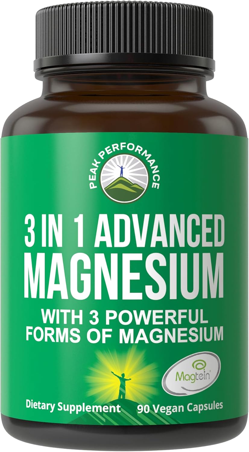 3 in 1 Advanced Magnesium Complex for Brain Support & Focus